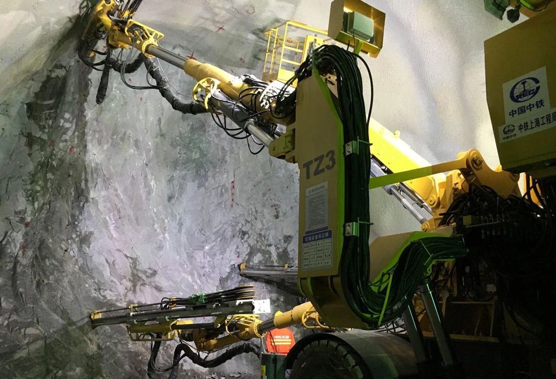 Application and Analysis of Rock Drill Car in the Construction of Mountain Tunnel