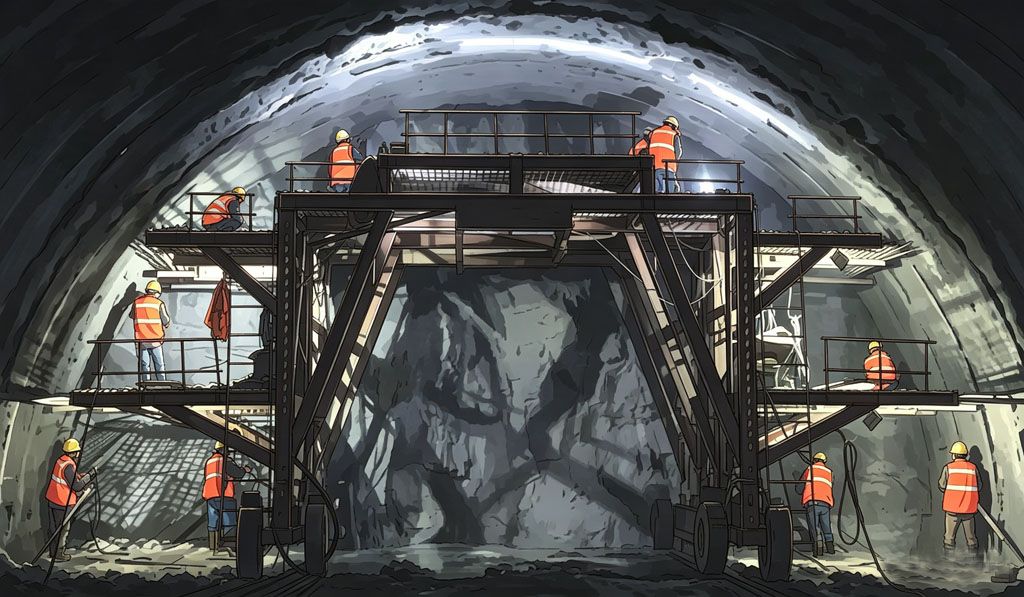 Analysis of the Necessity of Multi-Arm Rock Drilling Jumbos in Long Tunnels