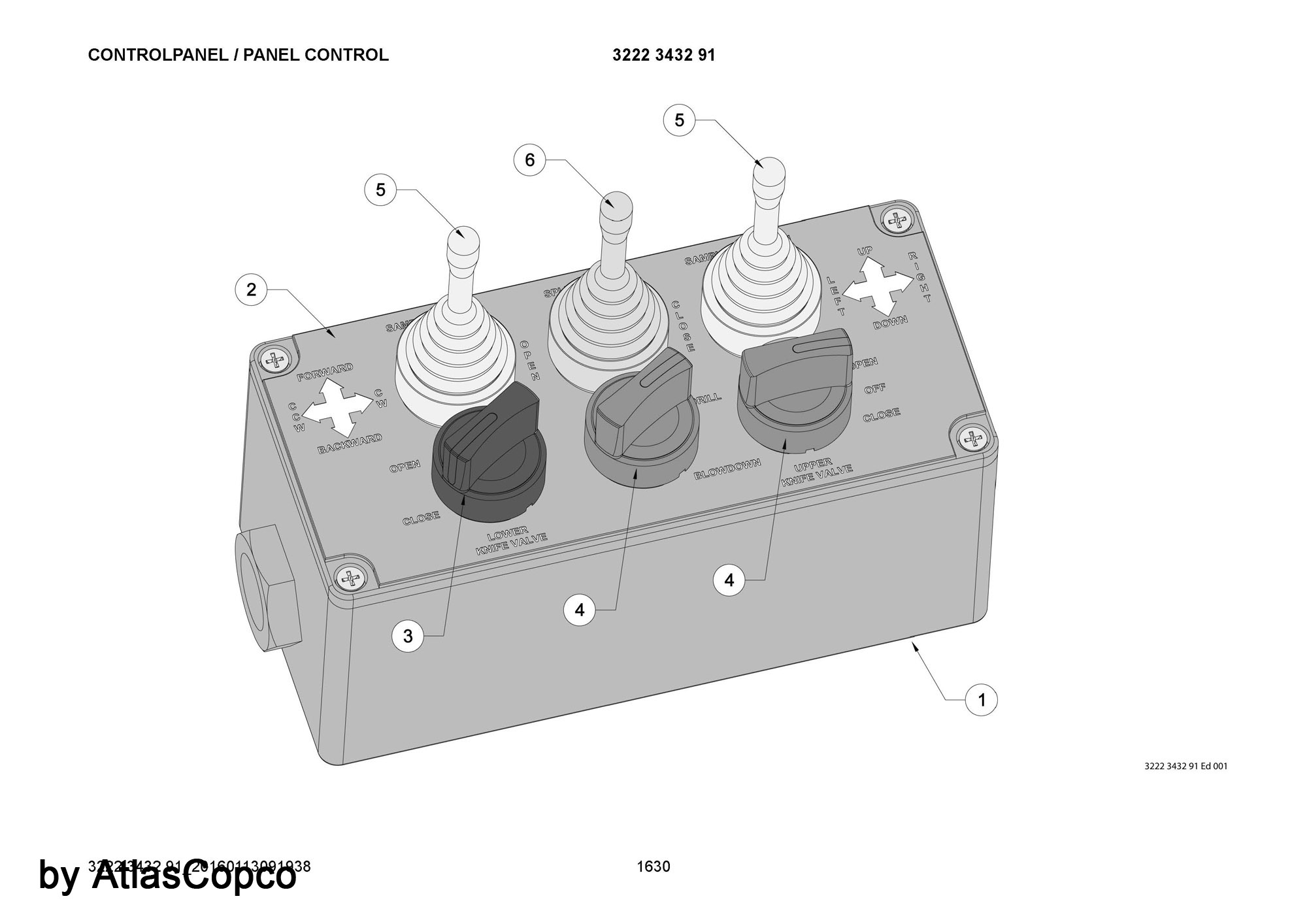 パーツ prologo dinension 3222331841-joystick